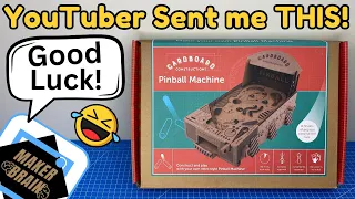 📦 I was CHALLENGED to build a Pinball Machine! 🕹️