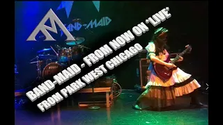 BAND-MAID - FROM NOW ON - live at Park West Chicago- Ryan Mear Reacts