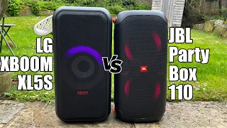 LG XBOOM XL5S vs JBL PB 110 - This is a tough one!