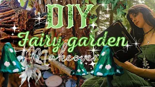 My dream DIY Fairy Garden Makeover 🧚🏻‍♂️ Fairycore Aesthetic ✨