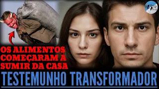 TESTEMUNHO FORTE: Um hospedeiro invisível estava convivendo dentro da casa desse casal (saco furado)