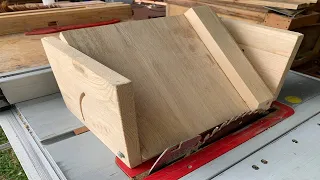 Woodworking Brilliant Ideas Cutting Greater Than 45 Degree JIG for Table Saw