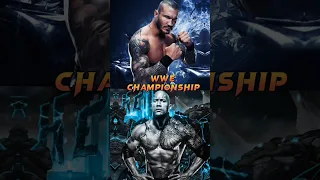 The Rock vs Randy Orton comparison #shorts #youtubeshorts #youtube #wwe #therock #randyorton