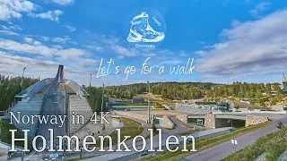 【4K】 Holmenkollen - A Walk Around the Famous Winter Sports Resort in the Hills of Oslo