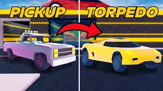 Trading pickup truck to torpedo challenge (roblox trading)