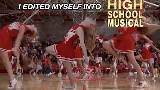 i edited myself into high school musical