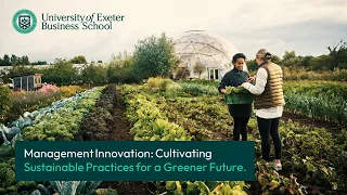 Food sustainability research at the University of Exeter Business School