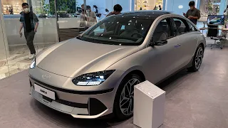 2023 HYUNDAI IONIQ 6 'Gravity Gold Matt' EXTERIOR/INTERIOR Walkaround in 4K