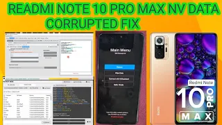 READMI NOTE 10 PRO MAX NV DATA CORRUPTED FIX