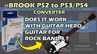 Brook Super Converter: Can you use a Guitar Hero Guitar in Rock Band 4?