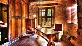 Ambience/ASMR: Medieval Monastery (Scribe's Chamber) & Gregorian Chant, 4 Hours