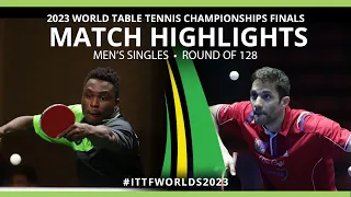 Taiwo Mati vs Lubomir Jancarik | MS R128 | 2023 ITTF World Table Tennis Championships Finals