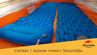 Não compre colchão de camping antes de ver esse vídeo. Naturehike e Widesea Review Isolante Completo