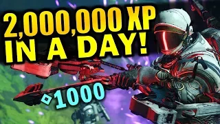 2 MILLION XP in a Day! - Best XP Farming Method | Destiny 2: Shadowkeep