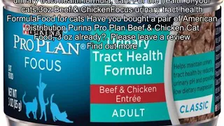 American Distribution Purina Pro Plan Beef & Chicken Cat Food, 3 oz