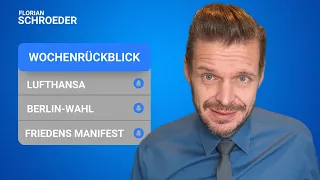 WEG DAMIT! Lufthansa, Berlin-Wahl & Manifest für Frieden - Der satirische Wochenrückblick #2