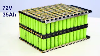 DIY 72v 35Ah  Battery Pack For 2000W Electric Bike