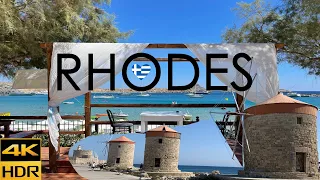 Rhodes Rhodes Lindos Kolymbia Greece Europe | Travel 4K 21 04