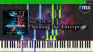 Star Trek III - "Stealing the Enterprise" (Piano Solo) Arrangement FREE Sheet Music