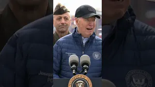 Biden speaks at site of Baltimore bridge collapse: ‘Your nation has your back'