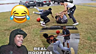A Hood Hooper Reacts To | How hoopers be when it starts raining... | REACTION