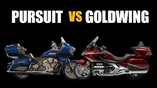 INDIAN vs HONDA - Which Is Better? The Goldwing or the Indian Pursuit | Cruiseman's Reviews