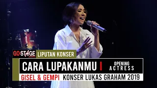 DUET GISEL DAN GEMPI "CARA LUPAKANMU" DI KONSER LUKAS GRAHAM LIVE IN JAKARTA