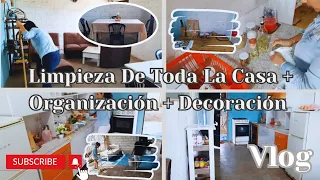 ❤Vlog De Mi Día❤/💯Limpieza De Toda La Casa✅+ Organización  + Decoración (😲Me Encantó El Resultado😃).