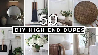 50 DIY HIGH END HOME DECOR THRIFTED DUPES