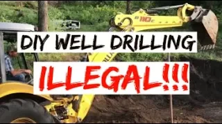 Is It Really Illegal To Drill Your Own Well???