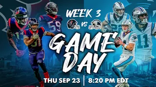 Thursday Night Football Houston Texans vs Carolina Panthers Predictions! Who will win! Davis Mills??