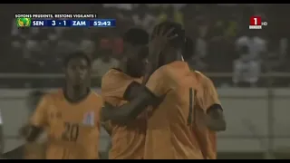 Sénégal 3-1 Zambie (52’) : But de Dominic Chanda ! #Senegal #wiwsport