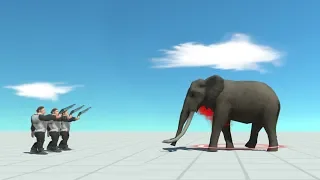 3 SLOW MO vs EVERY UNIT - Animal Revolt Battle Simulator