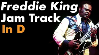 Freddie King Style Blues Jam Track In D | The Stumble Blues Guitar Jam Track