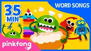 Foods and more | Word Songs | Learn Words | +Compilation | Pinkfong Songs for Children