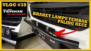 BRAKET LAMPU TEMBAK PALING KECE UNTUK DAIHATSU ALL NEW TERIOS