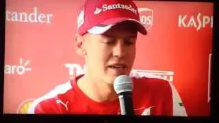 All I want is to whoop Nico Rosberg ; Sebastian Vettel