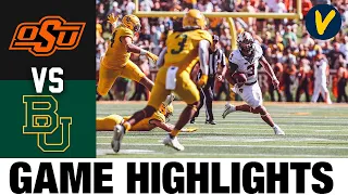 #9 Oklahoma State vs #16 Baylor | 2022 College Football Highlights