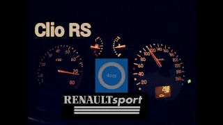 Renault Clio RS 172 Ph1 Acceleration 60-160 Km/h ☑️Dragy