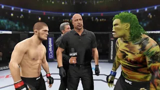 Khabib vs. Creepy Swampman - EA Sports UFC 2 - Champions Fight ☝️🦅