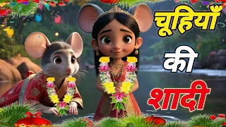 चूहियाँ की शादी 🐭♥️🐁 | Hindi Kahani | Chuhiye Ki Shadi | Moral Stories | Mystery | Aditya Hap Story