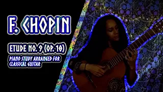 Chopin - Etude #9 (Op. 10) | solo classical guitar arrangement ♪
