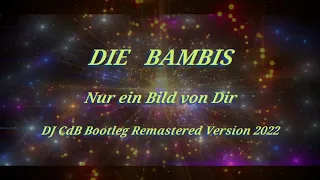 Die Bambis - Nur ein Bild von Dir (DJ CdB Bootleg Remastered Version 2022)