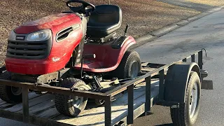 What a $100 used riding mower should look like | Craftsman 20hp Kohler Courage Pro