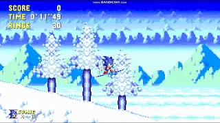 sonic 3 air ''greedy snowboarder'' achievement guides