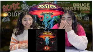 Two Girls React to Boston - Foreplay _ Long Time (Audio)