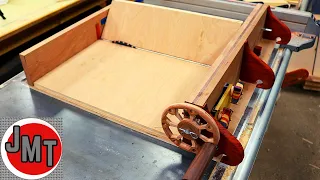 The Final Crosscut Sled Build