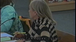 School Committee Meeting 2∕2∕17