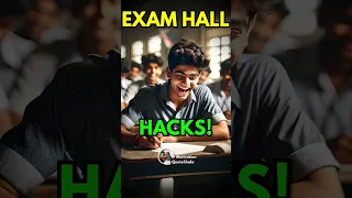 3 Exam Hacks 🔥 Zero Stress Guaranteed in Exam Hall #examtips #studytips