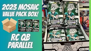📦 Value Pack Box! 2023 Mosaic Football 12 Packs 🏈 ** Top Rookie QB Parallel!! **